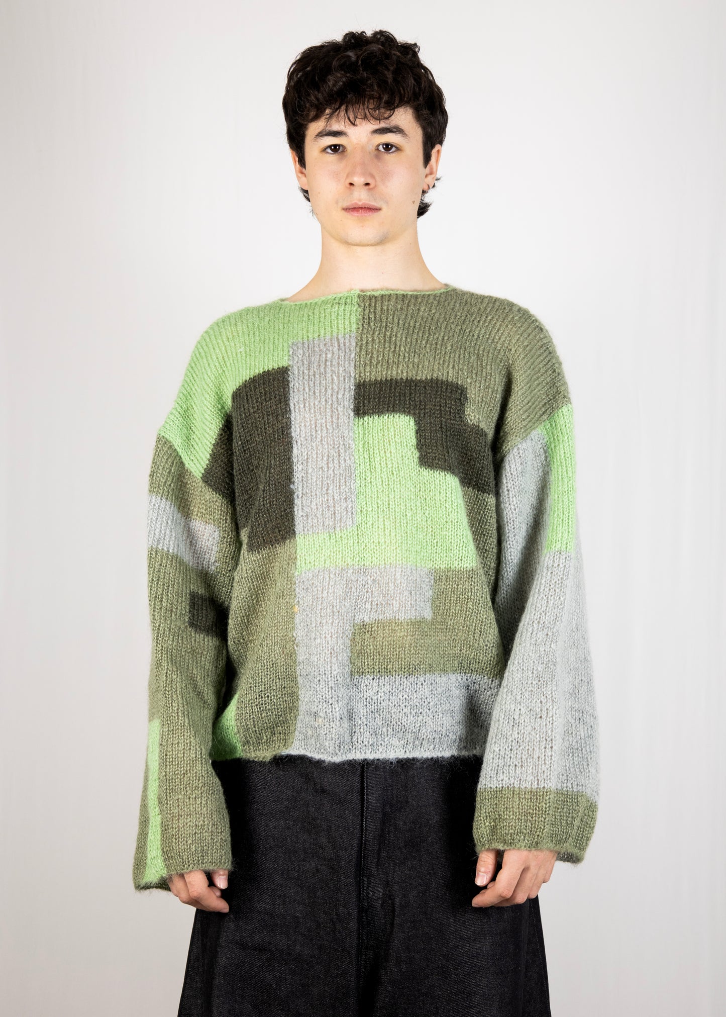 Multicolored Mohair Sweater 5/9