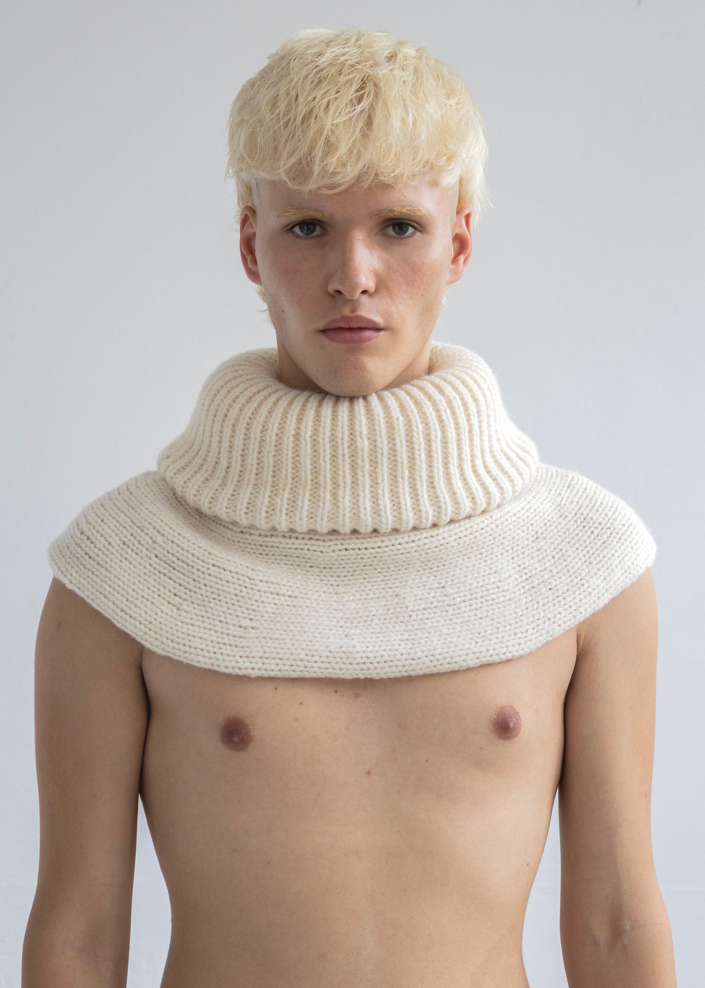 Hyphae White Sweater