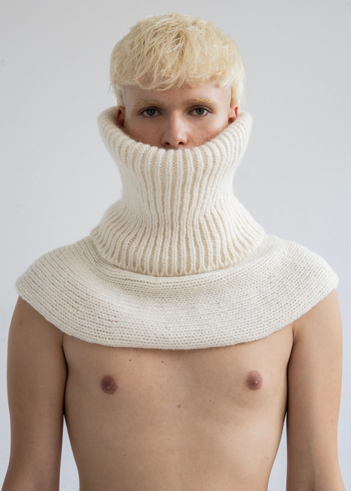Hyphae White Sweater