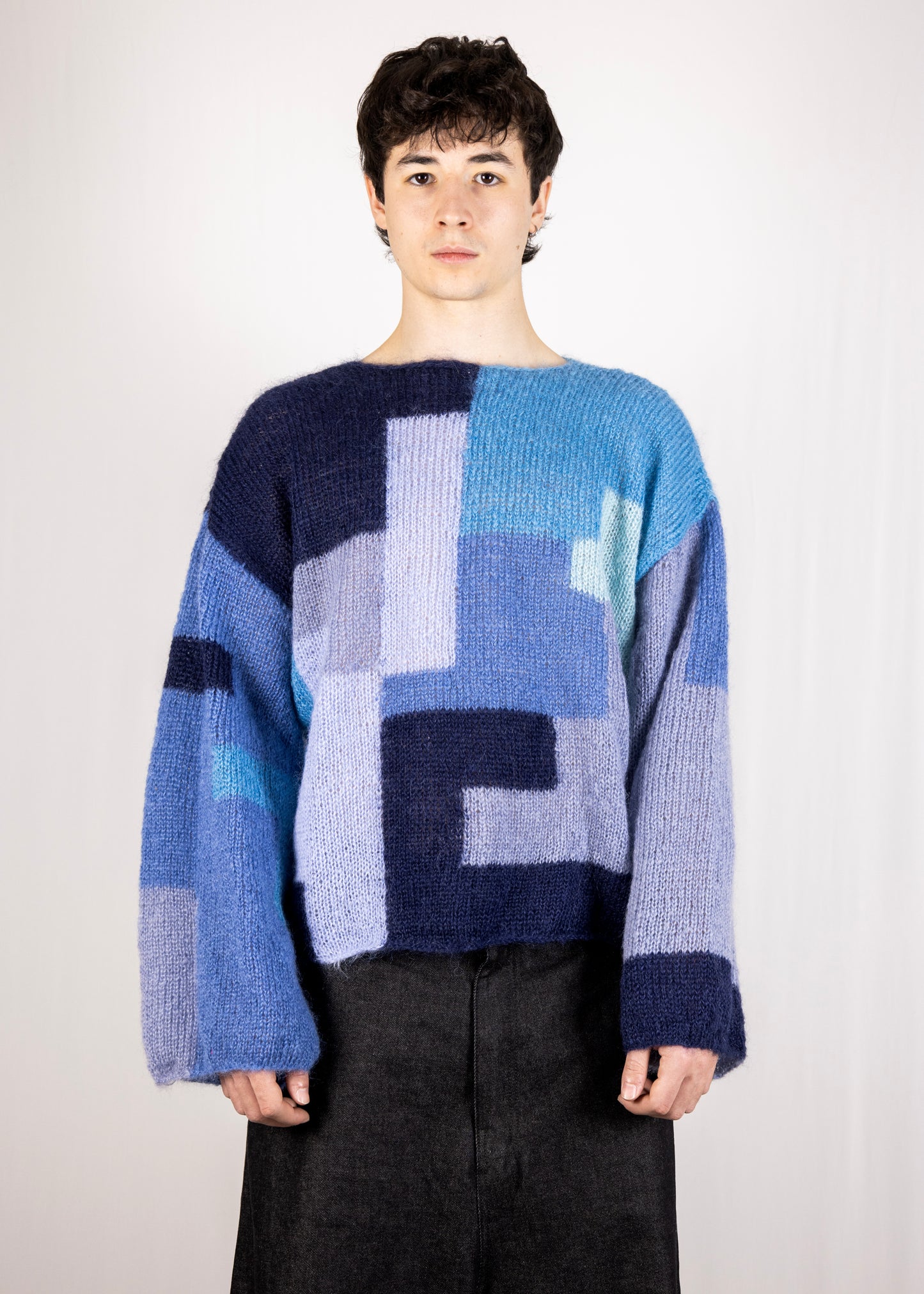 Multicolored Mohair Sweater 4/9