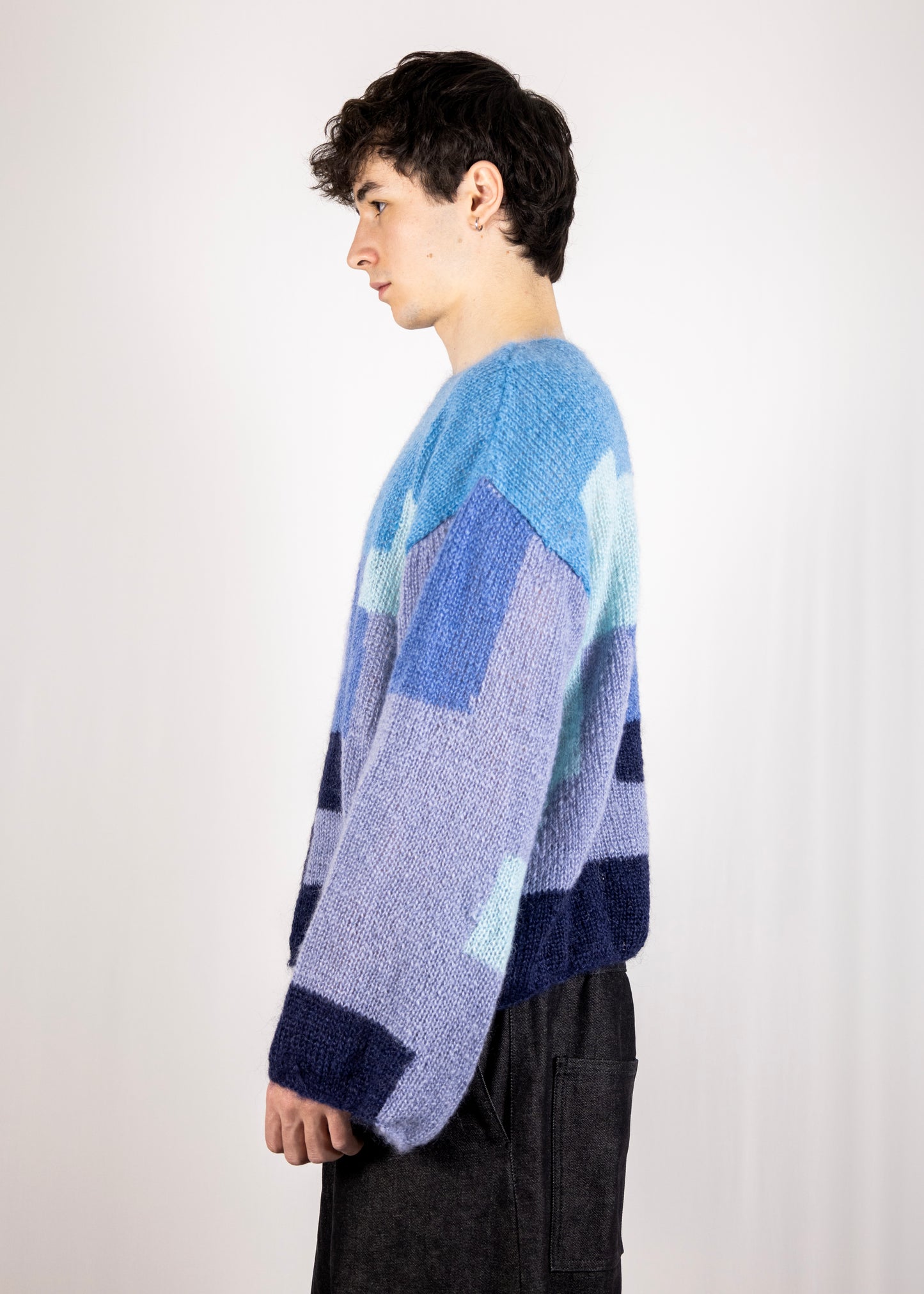 Multicolored Mohair Sweater 4/9