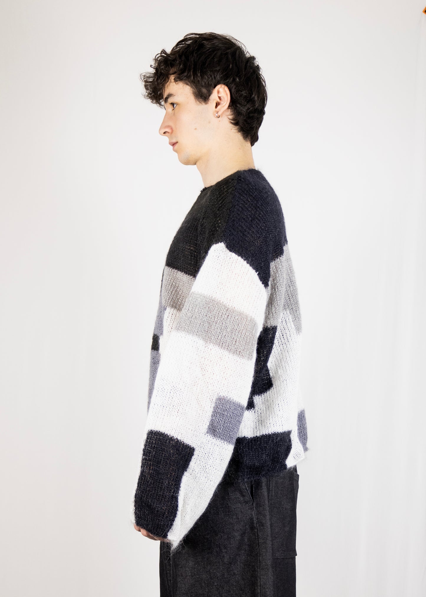 Multicolored Mohair Sweater 3/9