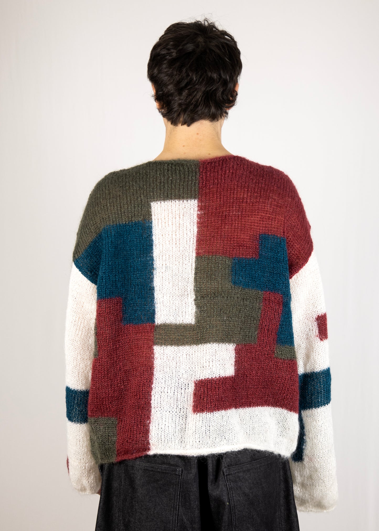 Multicolored Mohair Sweater 2/9