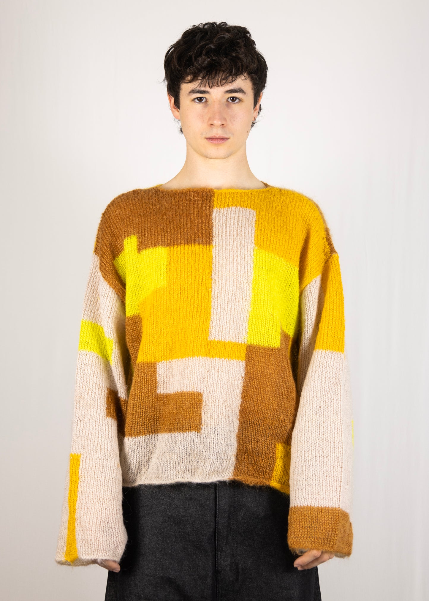 Multicolored Mohair Sweater 7/9