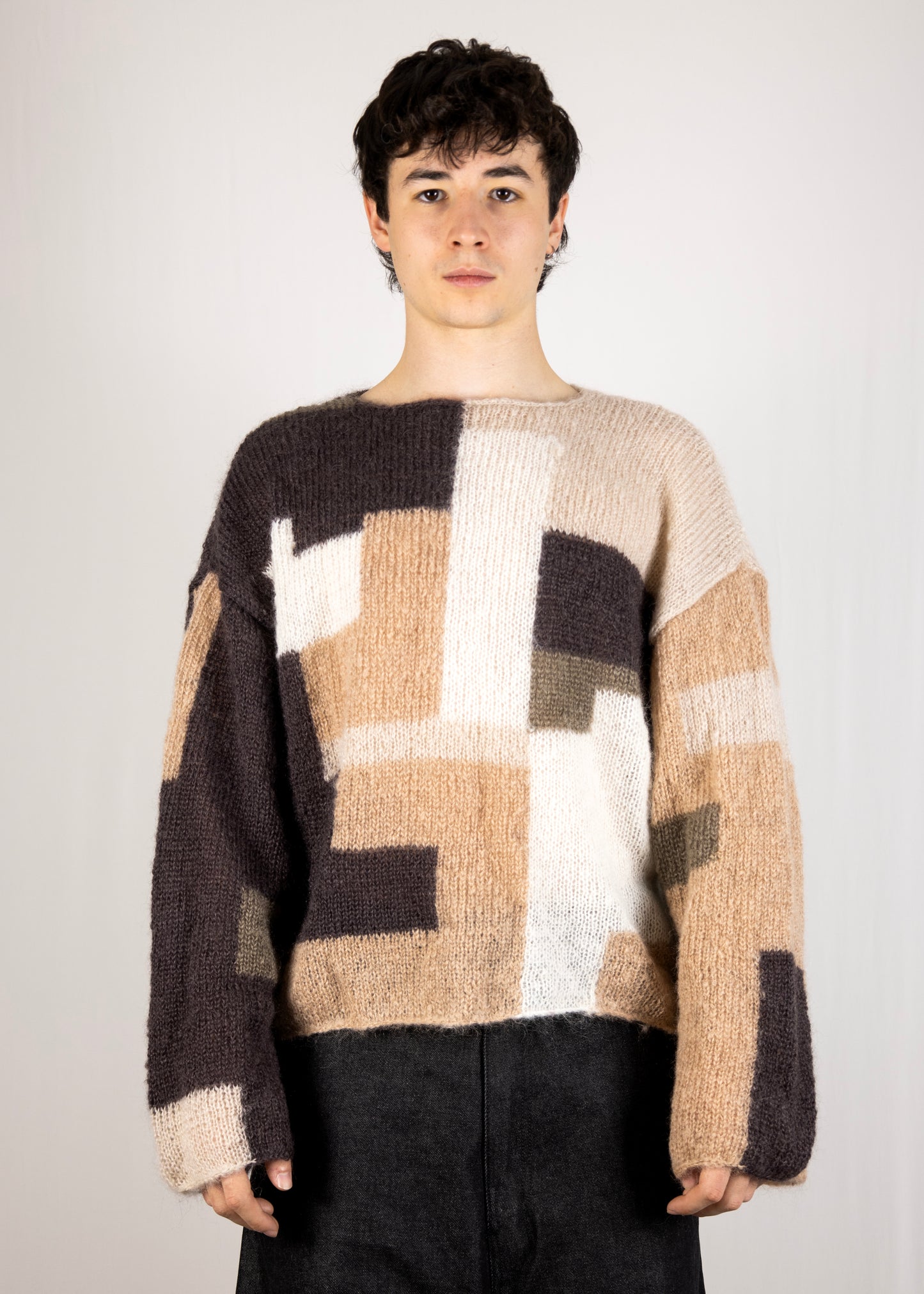 Multicolored Mohair Sweater 8/9