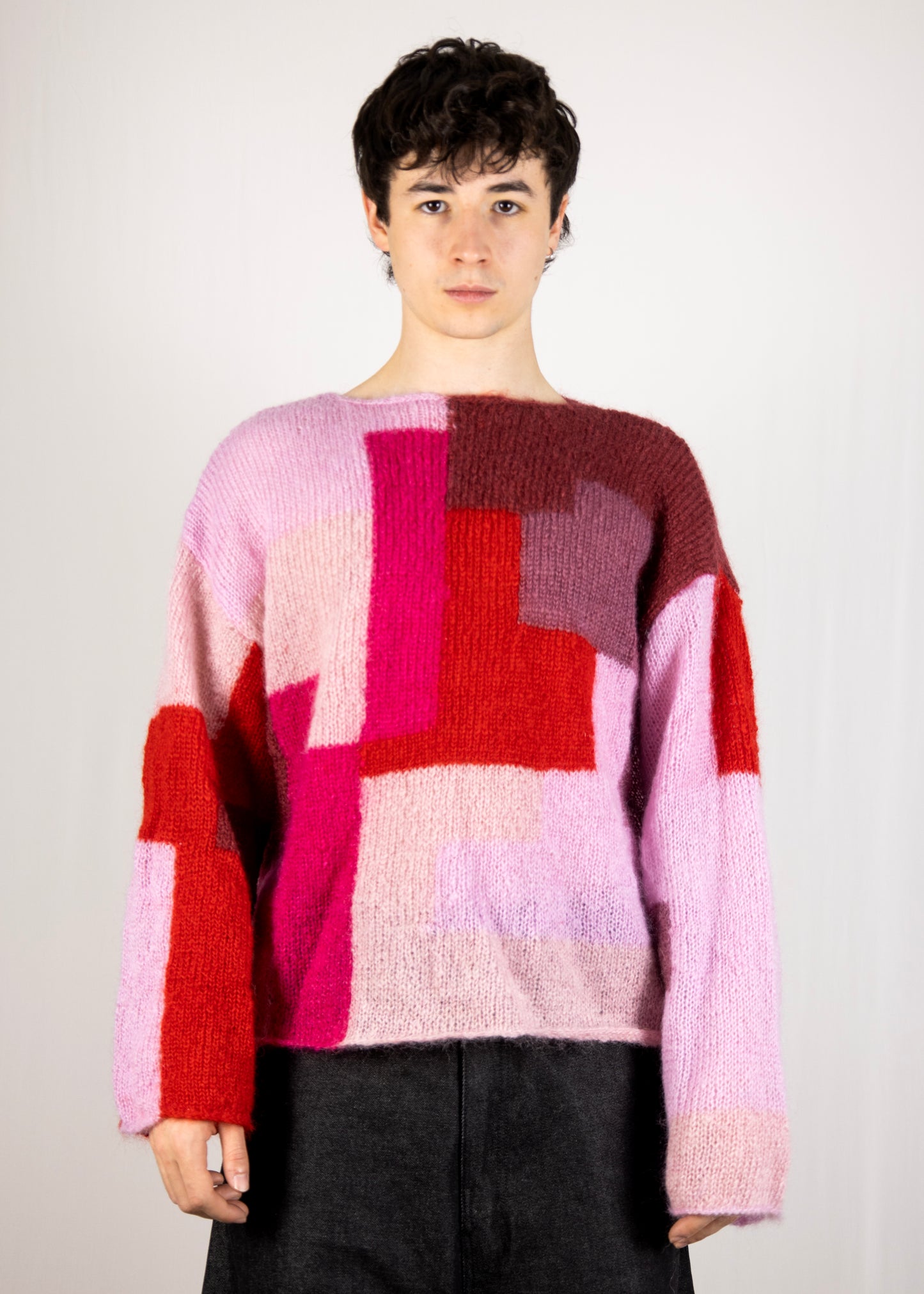 Multicolored Mohair Sweater 6/9