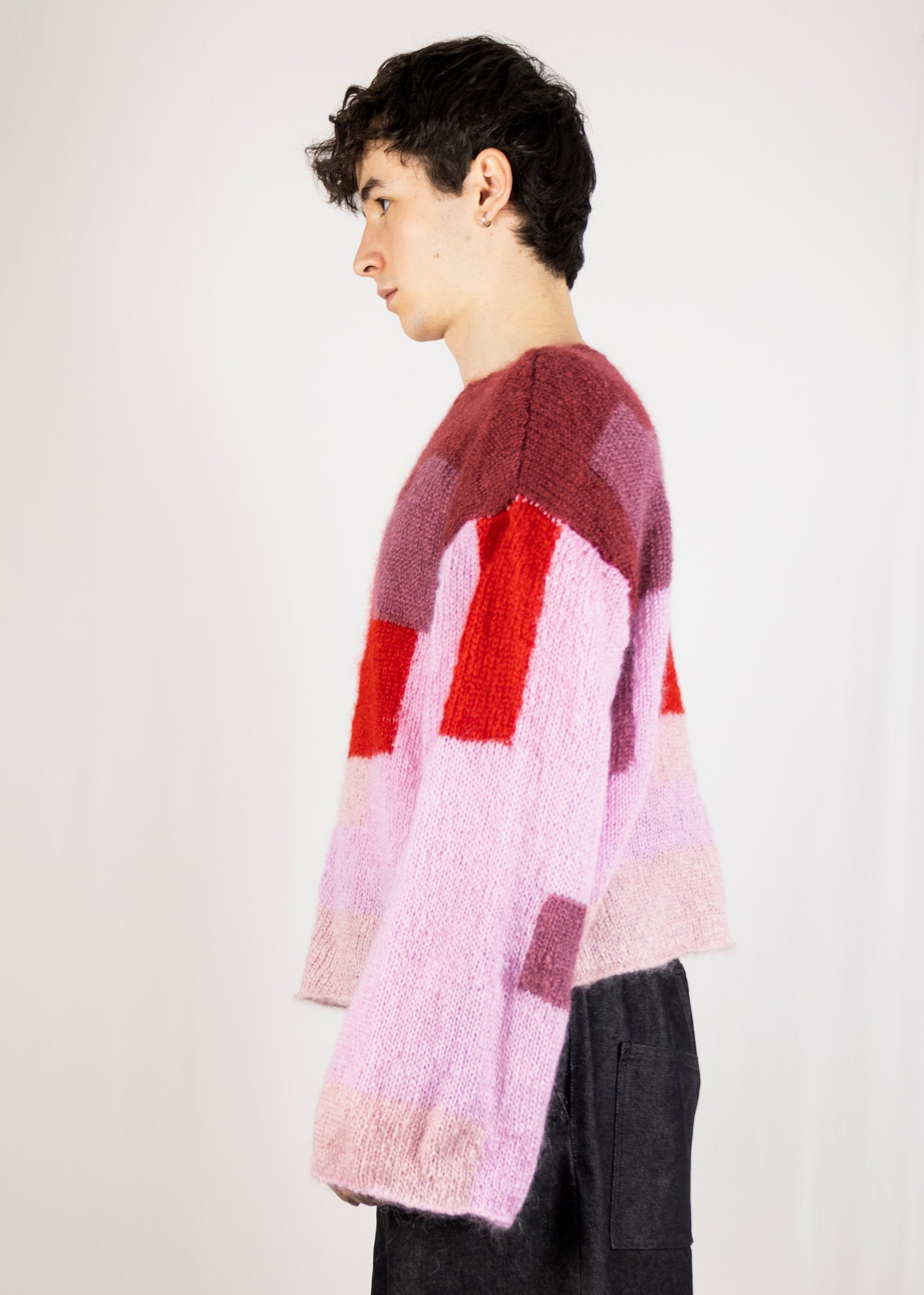 Multicolored Mohair Sweater 6/9