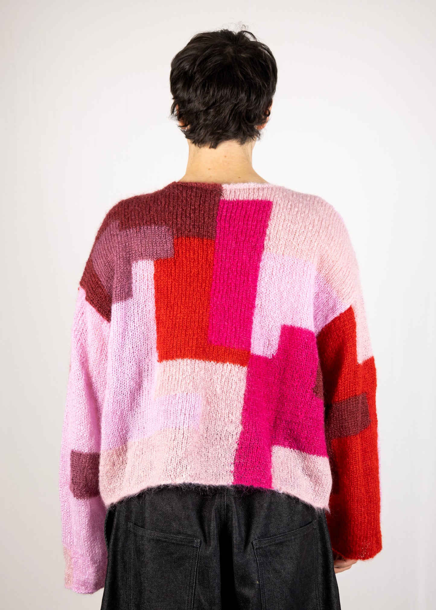 Multicolored Mohair Sweater 6/9