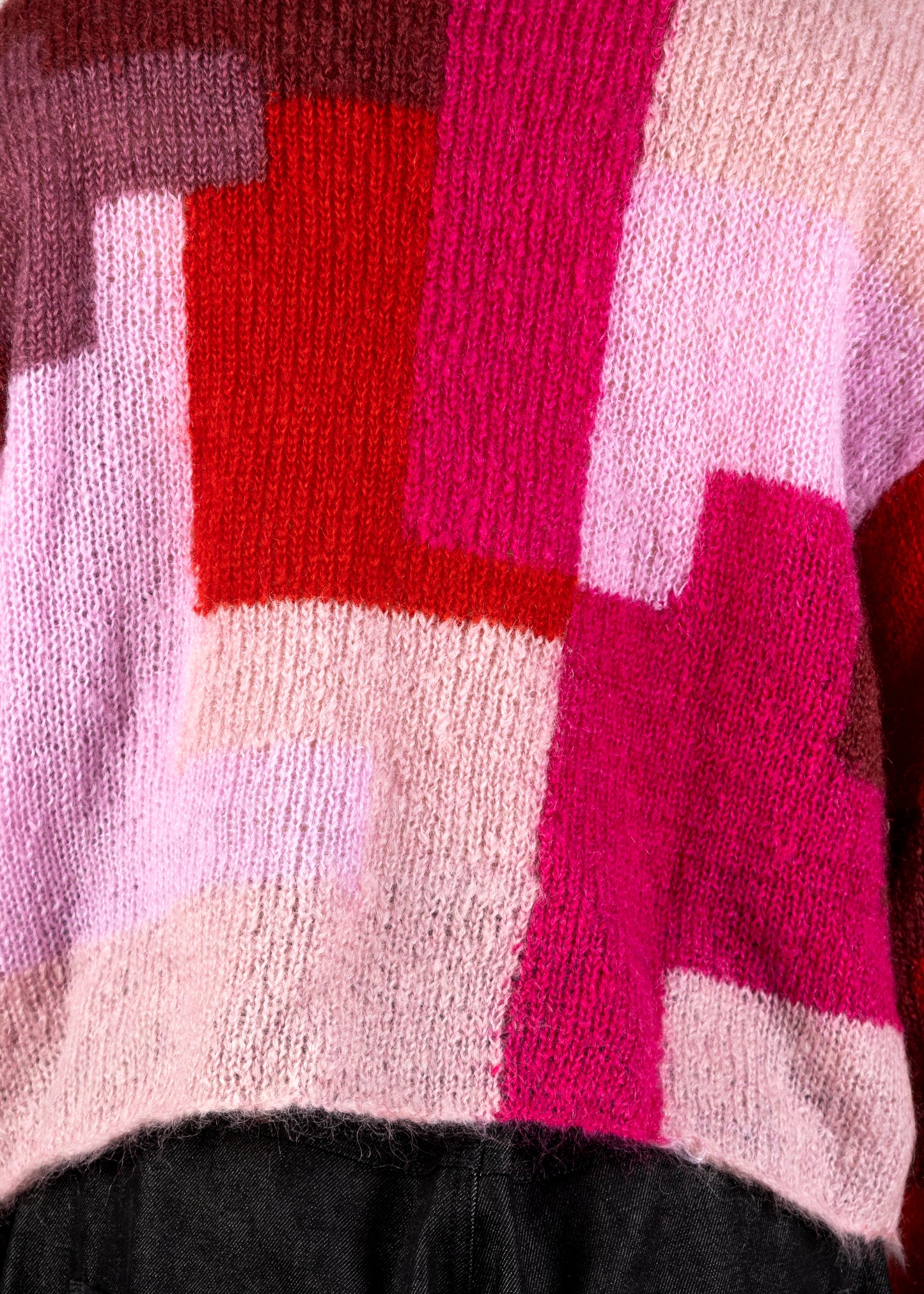 Multicolored Mohair Sweater 6/9