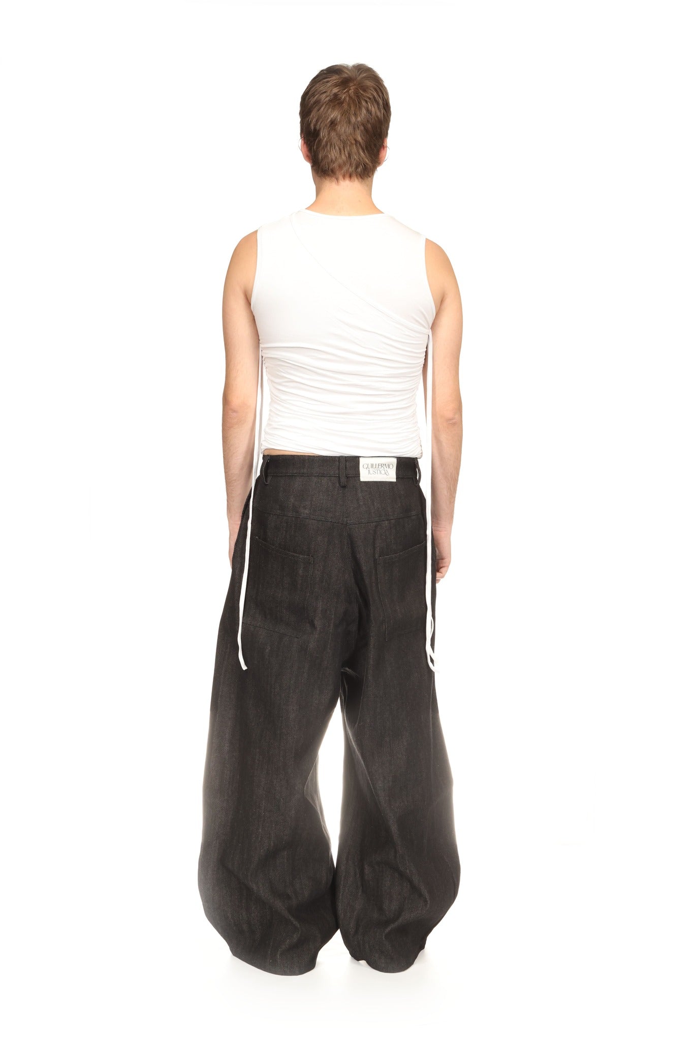 Overlayed Tank Top - White